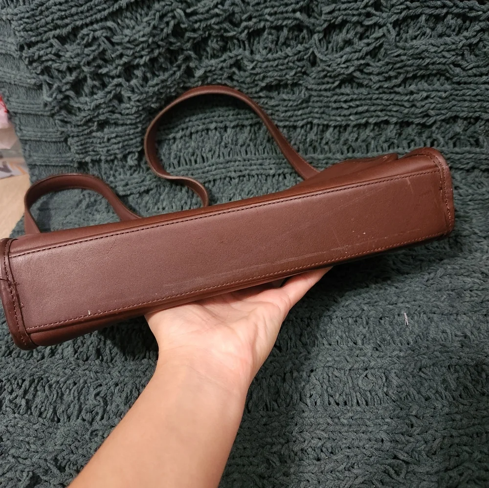 Coach Dark Brown Shoulder Bag - Picture 9 of 12